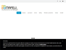 Tablet Screenshot of mapelli.it